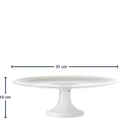 Platte ALABASTRO 31 cm weiß