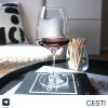 Rotweinglas CESTI 500 ml 6er-Set + Poliertuch