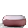 Schale MILANO dunkelrot 23 cm x 23 cm