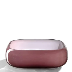 Schale MILANO dunkelrot 23 cm x 23 cm