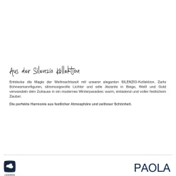 Schneemann PAOLA 9 cm