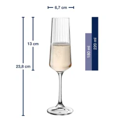 Sektglas PAOLO 220 ml 4er-Set