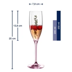 Sektglas POESIA 250ml rosé 6er-Set