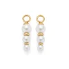 Set/2 Anhänger JUSTINE gold Beauty's