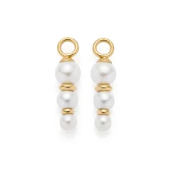 Set/2 Anhänger JUSTINE gold Beauty's