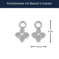 Set/2 Anhänger RUTH silber Beauty's