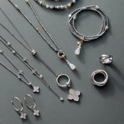 Set/2 Anhänger RUTH silber Beauty's