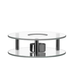 Stövchen SCALDINO handgefertigt aus Glas