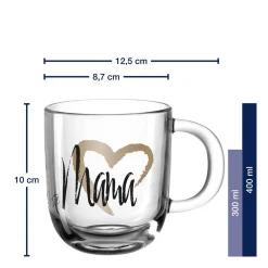 Tasse EMOZIONE 400 ml ‚Beste Mama‘