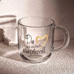 Tasse EMOZIONE 400 ml ‚Du bist einfach wundervoll‘