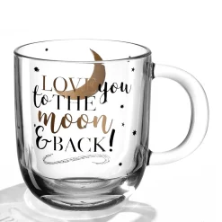 Tasse EMOZIONE 400 ml 'Love you to the moon and back'