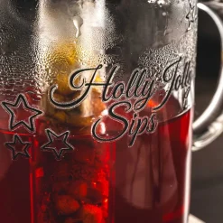 Teeglas NOVO 360 ml mit Infuser + Stickern