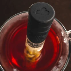 Teeglas NOVO 360 ml mit Infuser + Stickern