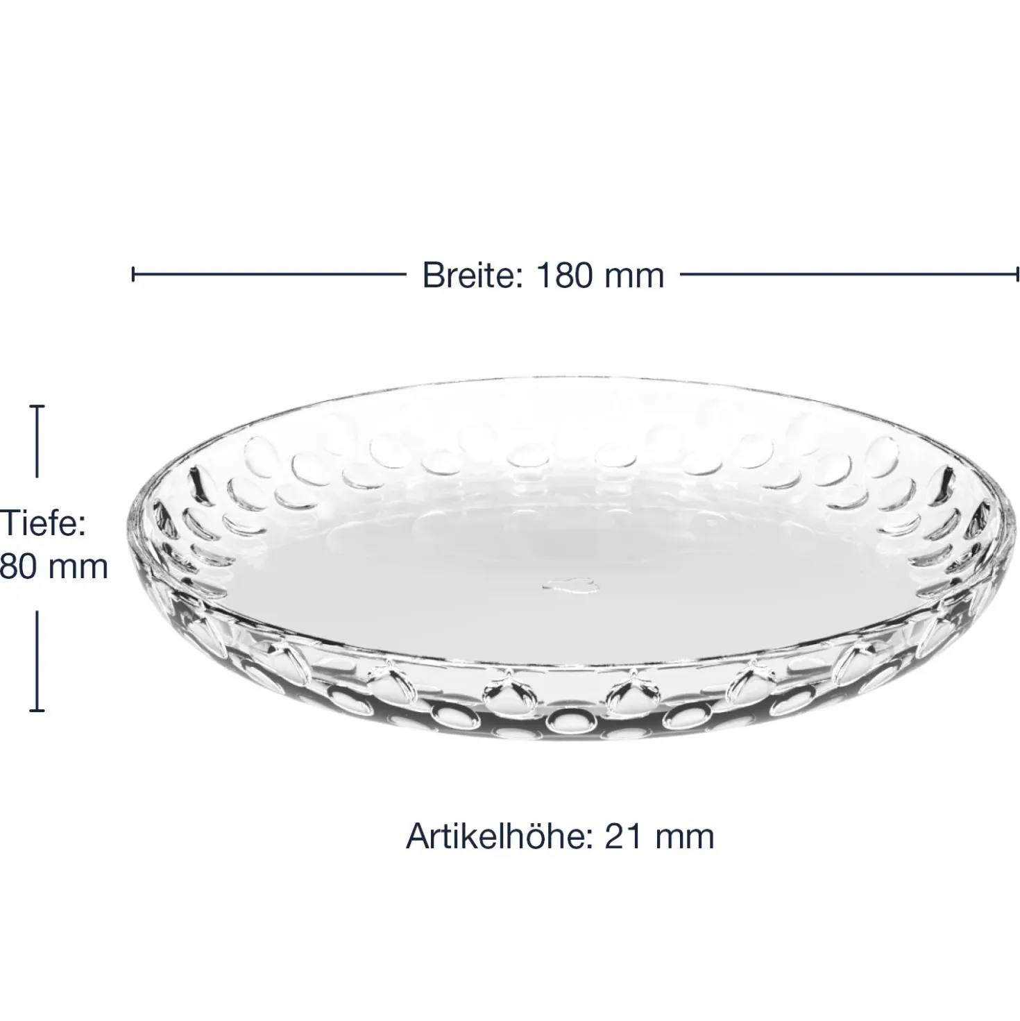 Teller CUCINA OPTIC 18 cm 6er-Set