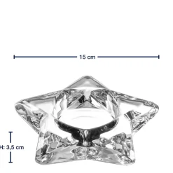 Tischlicht 15cm Stern AUTENTICO