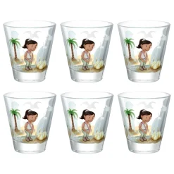 Trinkglas BAMBINI AVVENTURA 215 ml Dino 6er-Set