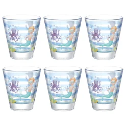 Trinkglas BAMBINI AVVENTURA 215 ml Meer 6er-Set