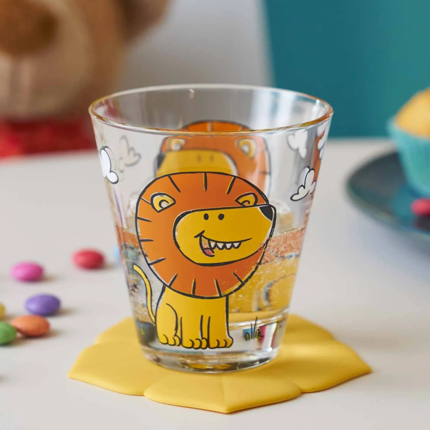 Trinkglas BAMBINI 215 ml Löwe 6er-Set