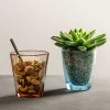 Trinkglas BURANO 330 ml warme Farben 4er-Set