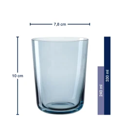 Trinkglas LEGGERO 330 ml gondola 4er-Set