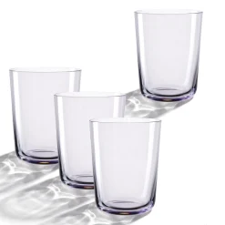 Trinkglas LEGGERO 330 ml lavanda 4er-Set