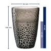 Trinkglas MATERA 340 ml anthrazit 4er-Set