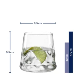 Trinkglas SANO 470 ml 2er-Set