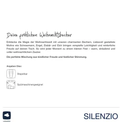 Trinkglas SILENZIO 330 ml Elch