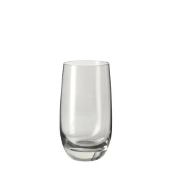 Trinkglas SORA 6er-Set 390 ml grau