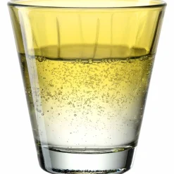 Trinkglas TWIST 215 ml gelb 4er-Set