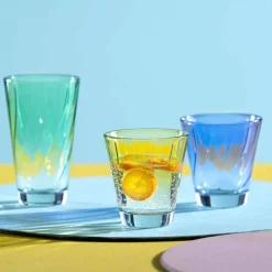 Trinkglas TWIST 215 ml gelb 4er-Set
