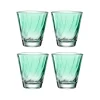 Trinkglas TWIST 215 ml grün 4er-Set