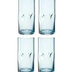 Trinkglas VESUVIO 330 ml blau 4er-Set