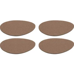 Untersetzer GOCCE braun/beige 4er-Set