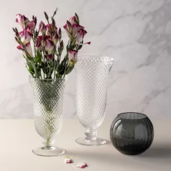 Vase auf Fuß POESIA 35 cm