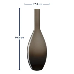 Vase BEAUTY 50 cm braun