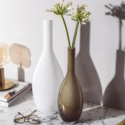 Vase BEAUTY 39 cm braun