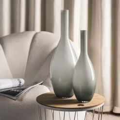 Vase BEAUTY 39 cm grau