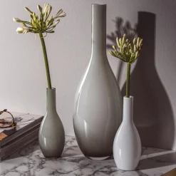 Vase BEAUTY 18 cm weiß