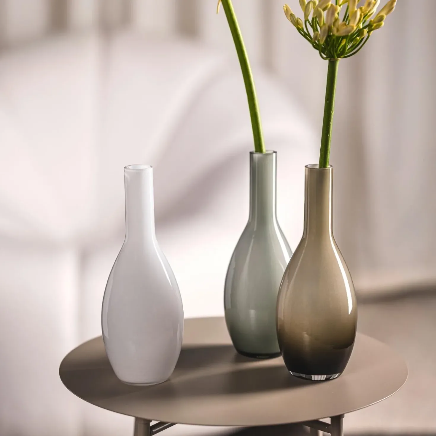 Vase BEAUTY 18 cm weiß