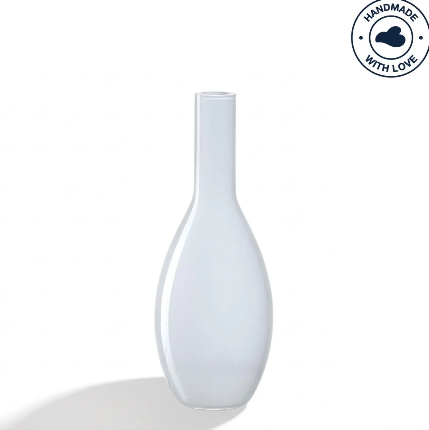 Vase BEAUTY 18 cm weiß