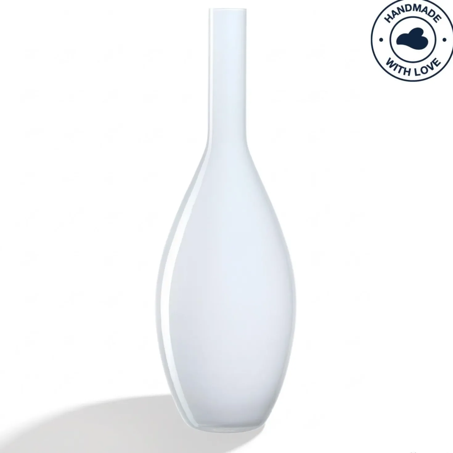 Vase BEAUTY 50 cm weiß
