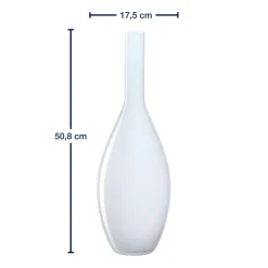 Vase BEAUTY 50 cm weiß