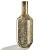 Vase 50 cm gold gesprenkelt MILANO