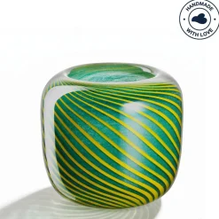 Vase FILO COLORI 10 cm grün
