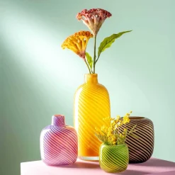 Vase FILO COLORI 16 cm pink