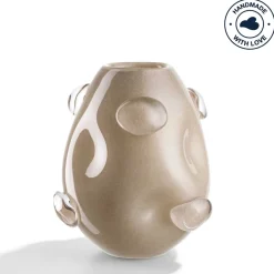 Vase HAZEL 25 cm beige