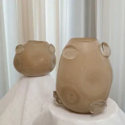 Vase HAZEL 25 cm beige