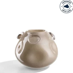 Vase HAZEL 16 cm beige