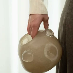 Vase HAZEL 16 cm beige